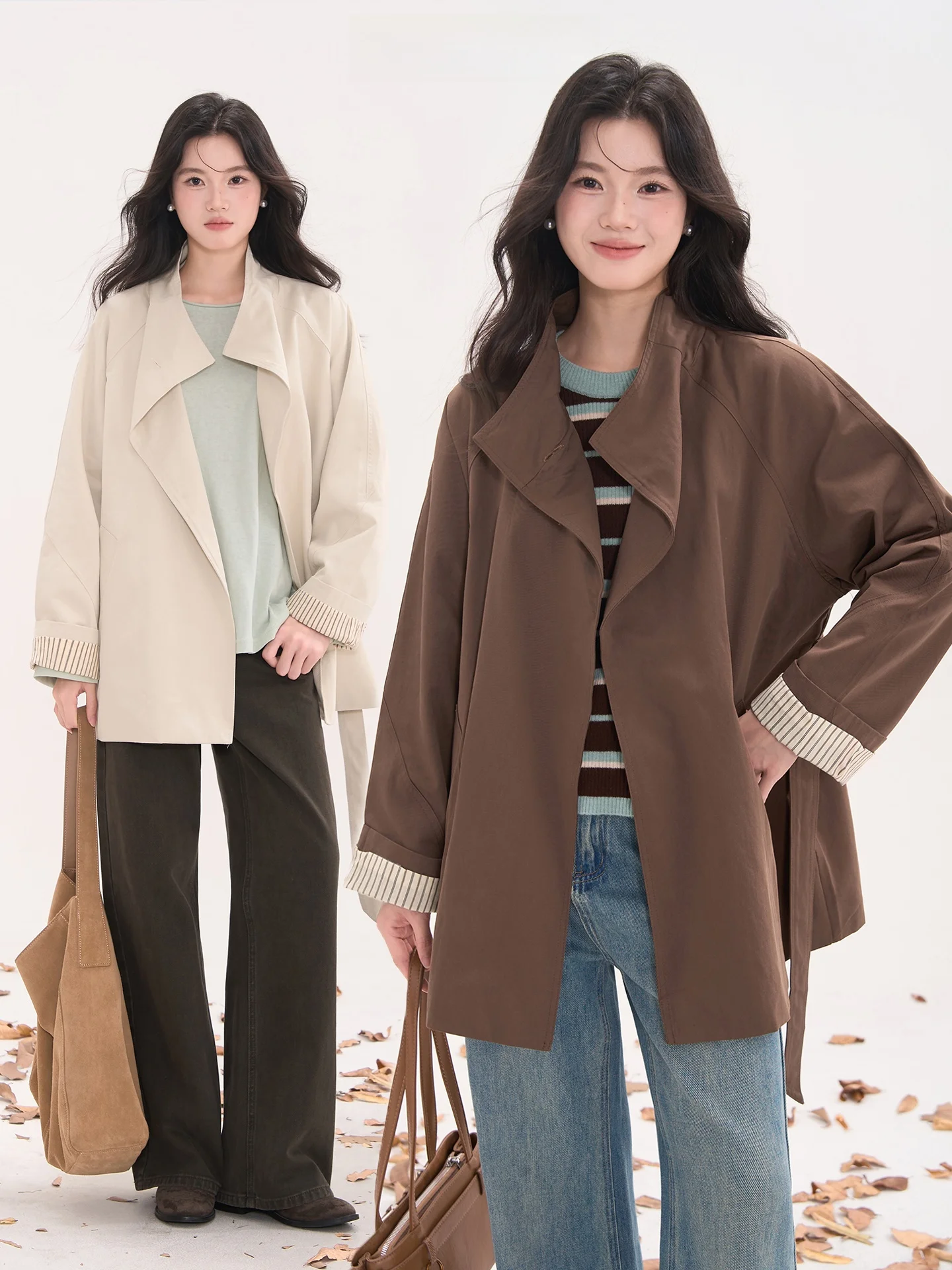 Heme Window Floral Patchwork Stripe Sve Coat Women's Autumn Vintage Aosphere Sugar Poer Star Nebula Commute Sle Long...
Heme Window Floral Patchwork Stripe Sve Coat Women's Autumn Vintage Aosphere Sugar Poer Star Nebula Commute Sle Long...