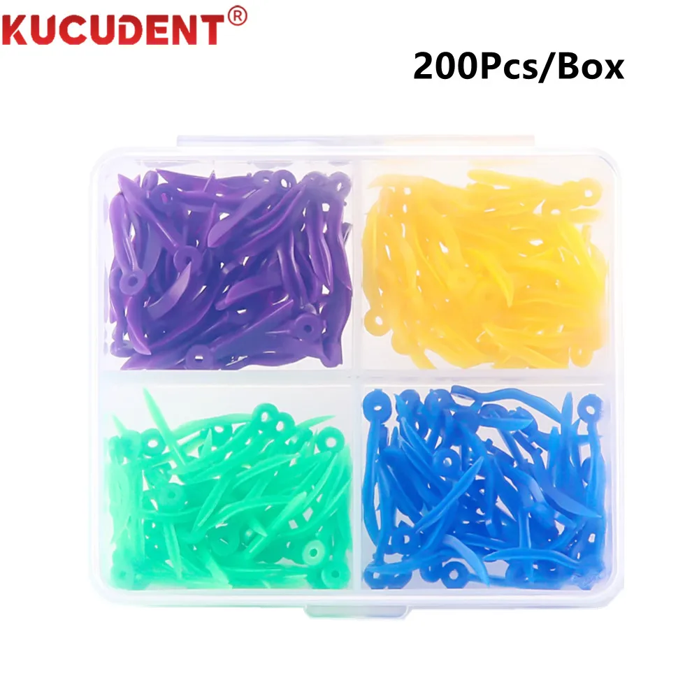 200Pcs/Box Dental Plastic Wedges Interdental Composite Contoured Wedge Disposable Odontologia Dentistry Teeth Restoration Tool
200Pcs/Box Dental Plastic Wedges Interdental Composite Contoured Wedge Disposable Odontologia Dentistry Teeth Restoration Tool