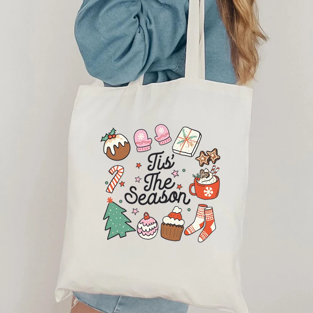 Tis The Season Tote Bag Christmas Canvas Shoulder Bag Christmas Winter Party, Large Capacity Xmas Shopping Bag, Christmas Gift
Tis The Season Tote Bag Christmas Canvas Shoulder Bag Christmas Winter Party, Large Capacity Xmas Shopping Bag, Christmas Gift