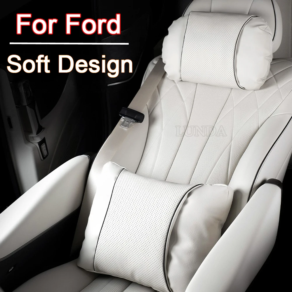 Автомобильная подушка под шею, наппа кожаный подголовник для Ford Focus 2 3 5 Mondeo MK3 Fiesta Fusion Kuga F150
Автомобильная подушка под шею, наппа кожаный подголовник для Ford Focus 2 3 5 Mondeo MK3 Fiesta Fusion Kuga F150