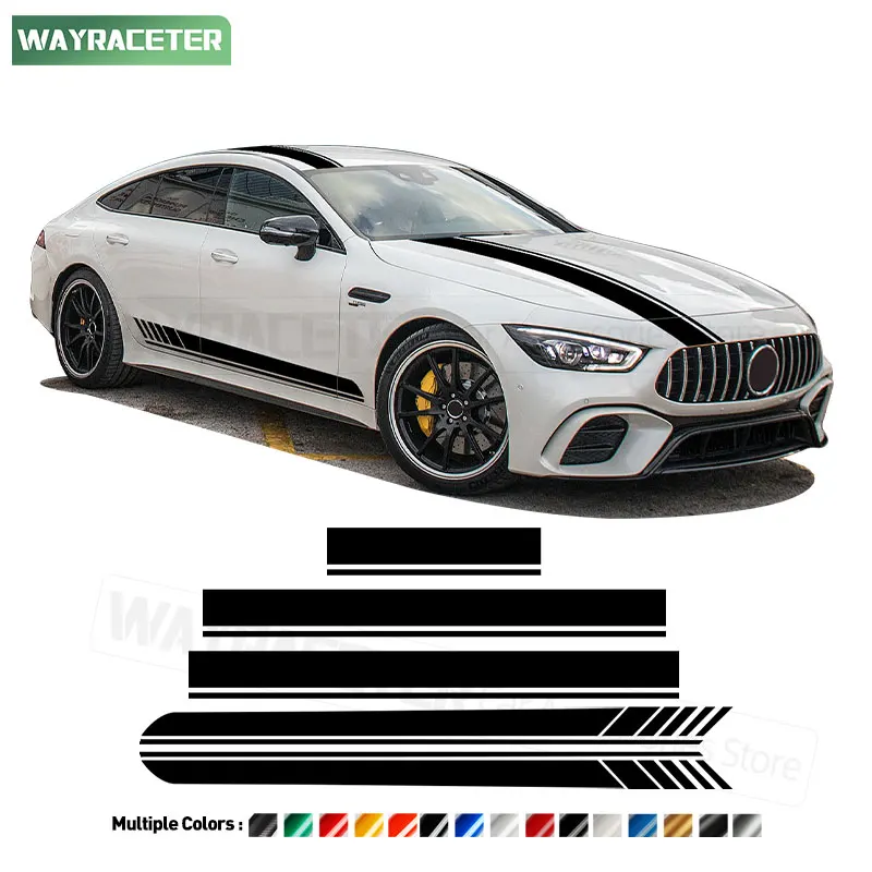 5 Pcs Edition 1 Door Side Stripes Hood Roof Trunk Sticker For Mercedes Benz AMG GT 4-Door Coupe X290 GT63 2018 + 2022 2023 2024
5 Pcs Edition 1 Door Side Stripes Hood Roof Trunk Sticker For Mercedes Benz AMG GT 4-Door Coupe X290 GT63 2018 + 2022 2023 2024