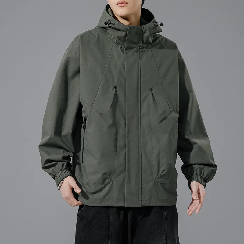 Spring Autumn New Fashion Men's American Plus Size Casual Trendy Coat Teenager Solid Color Hooded Jacket Male Long Sleeve Tops
Spring Autumn New Fashion Men's American Plus Size Casual Trendy Coat Teenager Solid Color Hooded Jacket Male Long Sleeve Tops