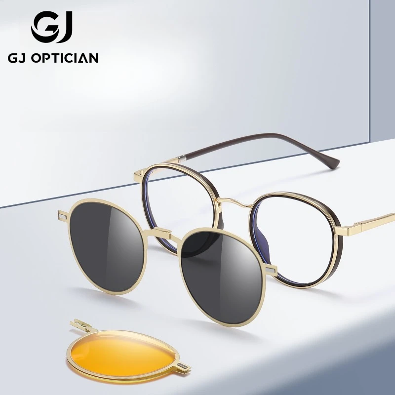 GJ OPTICIAN универсальные поляризационные очки складной магнитный рукав многофункциональные очки для чтения с защитой от синего света по рецепту
GJ OPTICIAN универсальные поляризационные очки складной магнитный рукав многофункциональные очки для чтения с защитой от синего света по рецепту