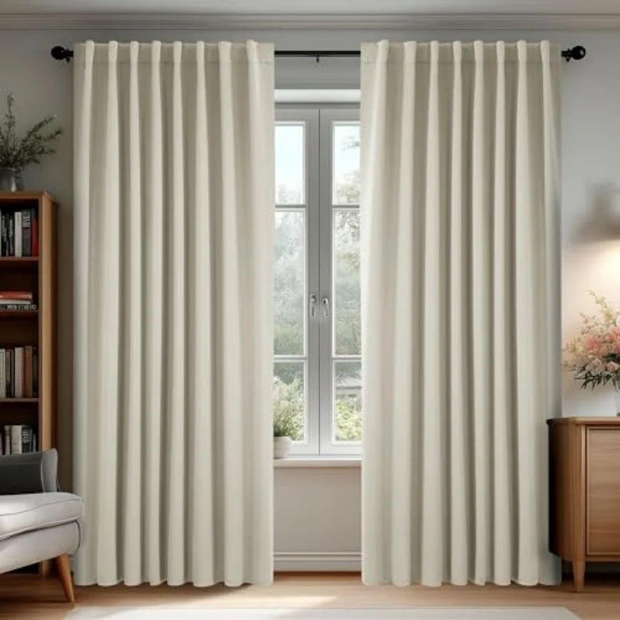 out Curtains Thermal Insulated W70 L108 2 Panels Back Tab Mache Washable Room-Darkening Drapes for Bedroom/Living Room
out Curtains Thermal Insulated W70 L108 2 Panels Back Tab Mache Washable Room-Darkening Drapes for Bedroom/Living Room