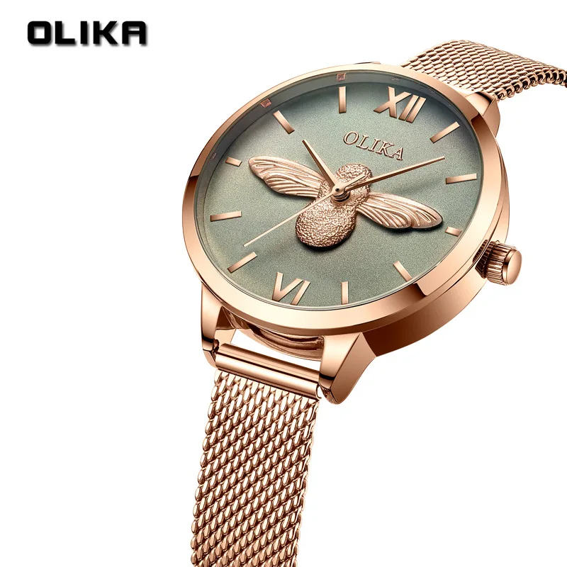 Women Watches Bee Dial Fashion Waterproof Movement Watch for Female Stainless Steel Band Clock Women's Wristwatch Reloj Mujer
Women Watches Bee Dial Fashion Waterproof Movement Watch for Female Stainless Steel Band Clock Women's Wristwatch Reloj Mujer