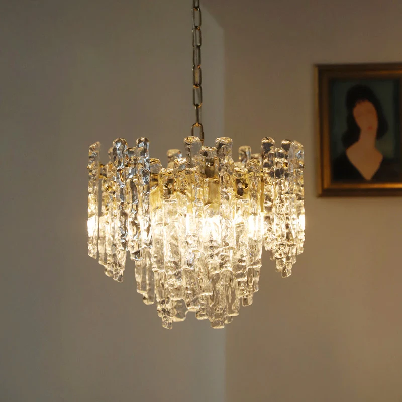 French Ancient Style Creative Bedroom Chandelier Italian Light Luxury Art Crystal Glass Retro Living Room Dining Room Lighting
French Ancient Style Creative Bedroom Chandelier Italian Light Luxury Art Crystal Glass Retro Living Room Dining Room Lighting