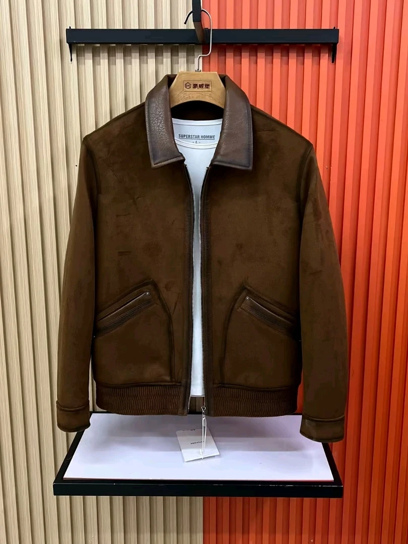 High Quality Fashionable Casual Men's Jacket Collared Spring Autumn Business Style Handsome All-Match Standard Fit Long Sleeve
High Quality Fashionable Casual Men's Jacket Collared Spring Autumn Business Style Handsome All-Match Standard Fit Long Sleeve