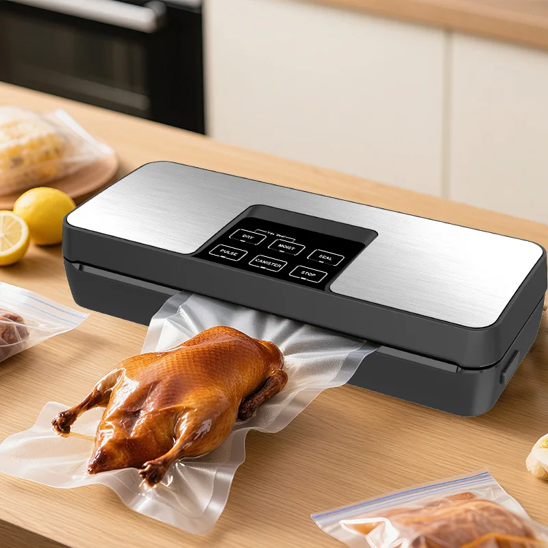 Easy to Operate 80KPA Vaccum Sealer for Food Storage with Roll Bag High Quality Food Sealing Machine
Easy to Operate 80KPA Vaccum Sealer for Food Storage with Roll Bag High Quality Food Sealing Machine