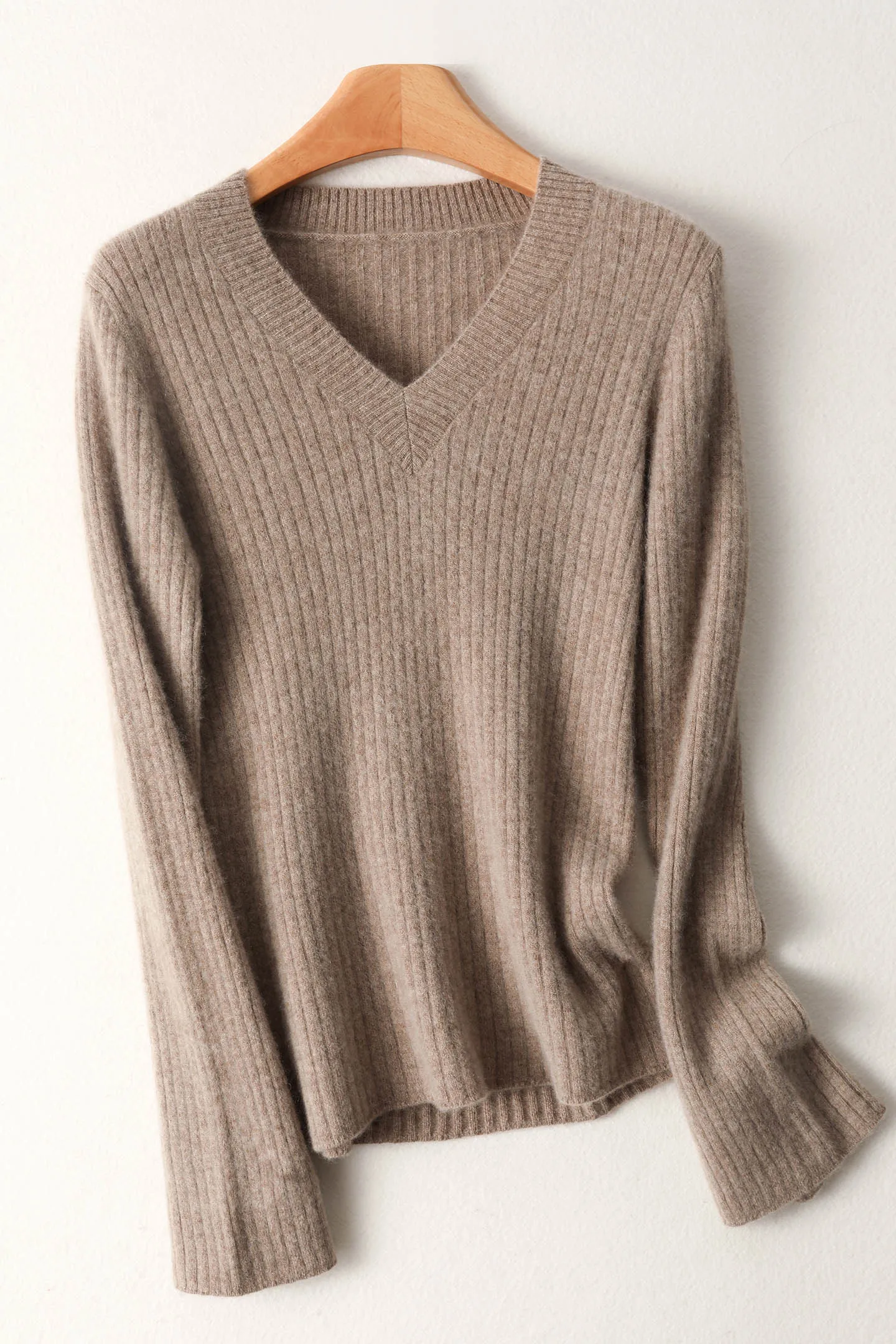 New Fashion Woman 100% Merino Wool Sweater Elegant Female Autumn Winter Knitwear V-Neck Pullover Lady Long Sleeve Clothing Tops
New Fashion Woman 100% Merino Wool Sweater Elegant Female Autumn Winter Knitwear V-Neck Pullover Lady Long Sleeve Clothing Tops