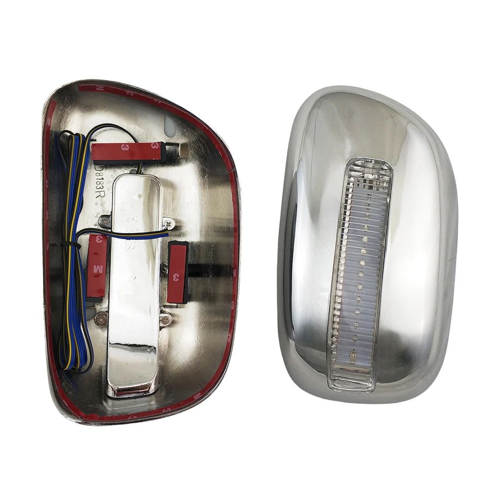 Car Door Mirror Cover With Led For Toyota Probox 2004 - 2023 Car Accessories Exterior Decorate 2 Pcs ABS Chrome-Plated Silver
Car Door Mirror Cover With Led For Toyota Probox 2004 - 2023 Car Accessories Exterior Decorate 2 Pcs ABS Chrome-Plated Silver