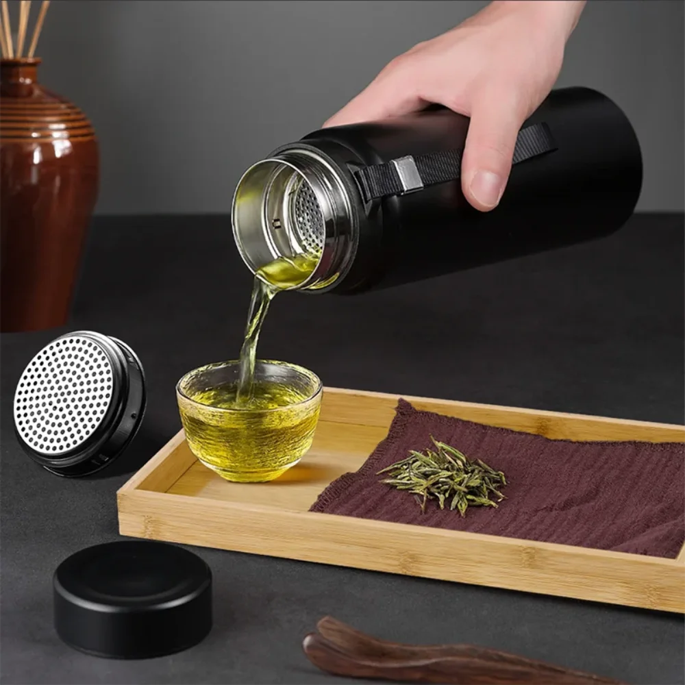 Термос для напитков 800/1000 мл, большая емкость, из нержавеющей стали, с фильтром, вакуумная колба, сохраняет холод и тепло
Термос для напитков 800/1000 мл, большая емкость, из нержавеющей стали, с фильтром, вакуумная колба, сохраняет холод и тепло