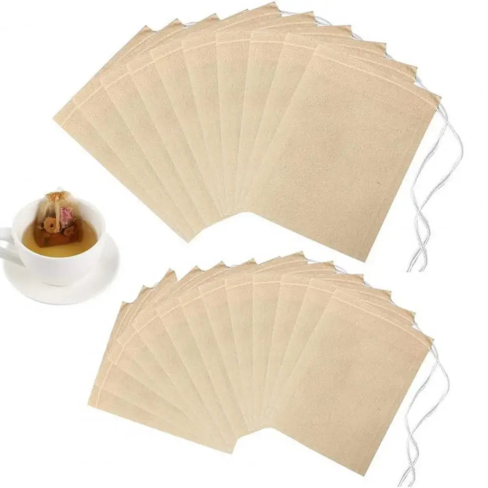 200Pcs Disposable Coffee Filter Bag with Drawstring Filter Bag Tea Leaf Bag Fine Mesh Filter Bag Coffeeware
200Pcs Disposable Coffee Filter Bag with Drawstring Filter Bag Tea Leaf Bag Fine Mesh Filter Bag Coffeeware
