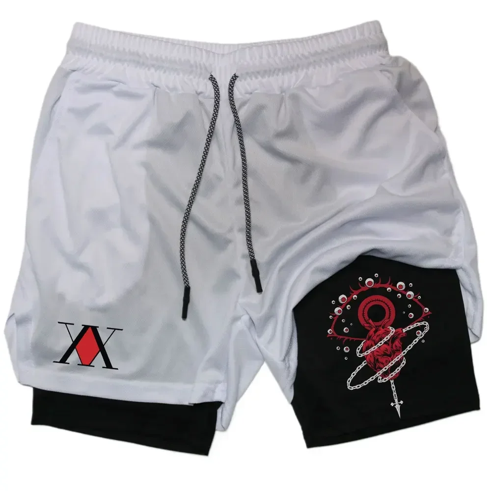 Anime Hunter X Hunter Performance Shorts Men 2-in-1 Running Compression Shorts Training Sport Gym Quick Dry Shorts with Pockets
Anime Hunter X Hunter Performance Shorts Men 2-in-1 Running Compression Shorts Training Sport Gym Quick Dry Shorts with Pockets
