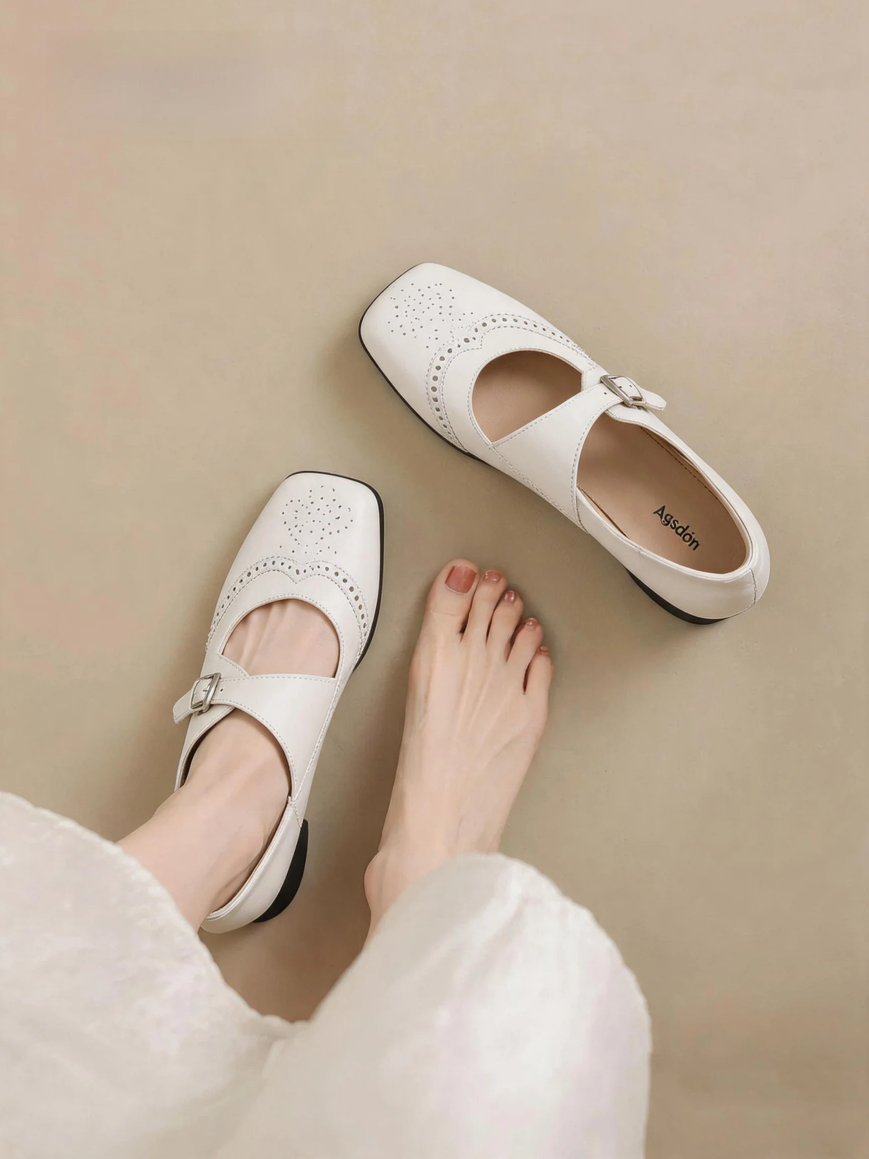 Ballet Miu Mary Jane Slip-On Shoes Women's Summer New Style Casual Fashion Single Shoes Easy to Wear And off PU
Ballet Miu Mary Jane Slip-On Shoes Women's Summer New Style Casual Fashion Single Shoes Easy to Wear And off PU