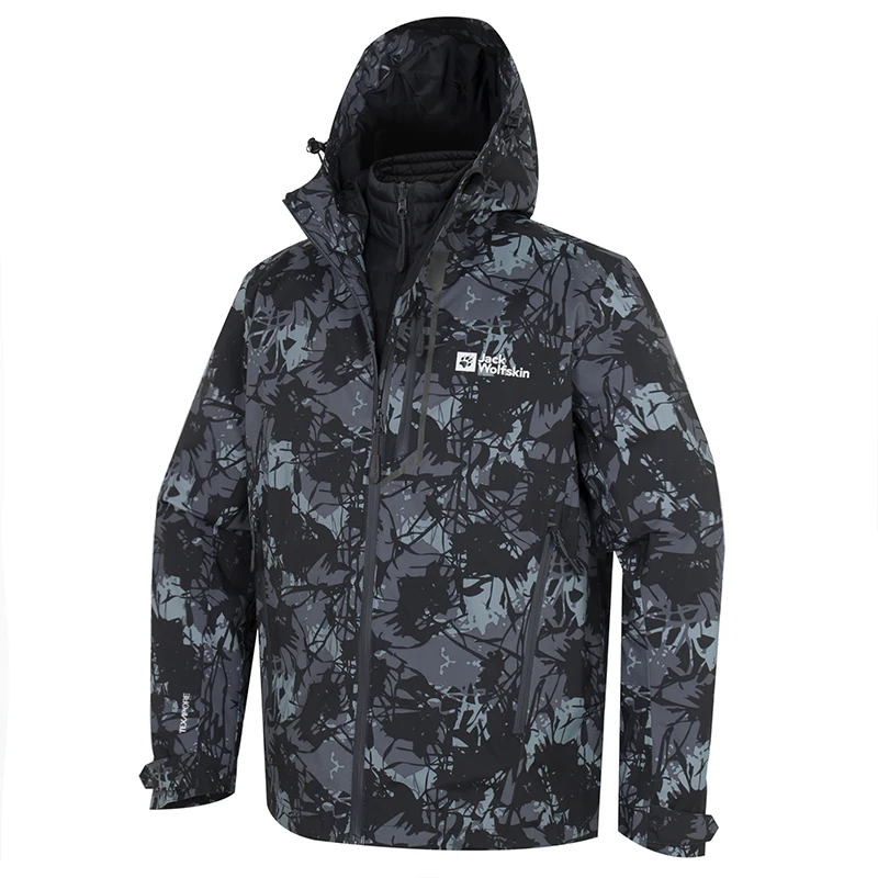 Мужская пуховая куртка Jack Wolfskin «три в одном», удобная и теплая уличная ветровка, дорожная куртка с капюшоном 5118597-8103
Мужская пуховая куртка Jack Wolfskin «три в одном», удобная и теплая уличная ветровка, дорожная куртка с капюшоном 5118597-8103