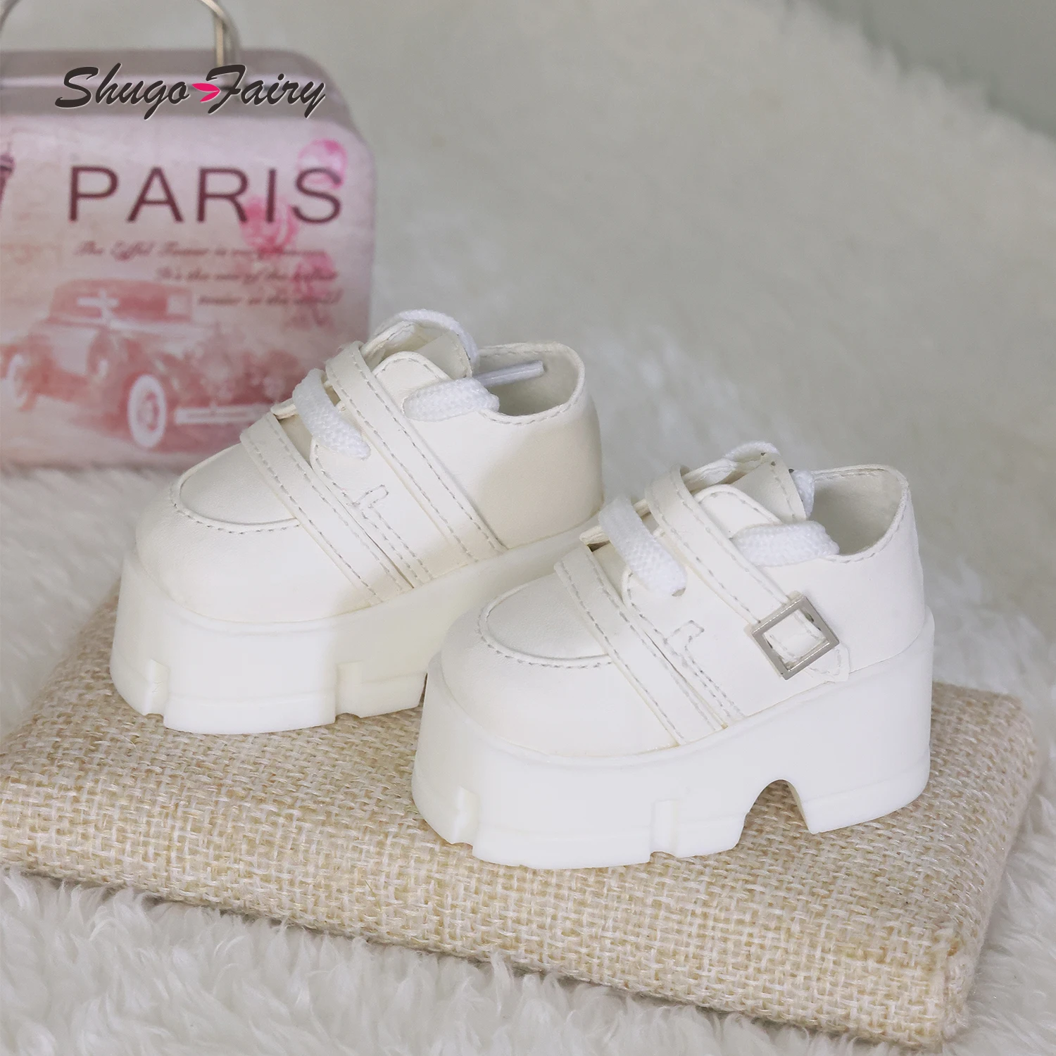 1/4 BJD Doll Shoes Thick Platform Elevator Leather Boots for MSD Size Fits Luts/Bear Feet High Quality Shuga Fairy Boots WX4-405
1/4 BJD Doll Shoes Thick Platform Elevator Leather Boots for MSD Size Fits Luts/Bear Feet High Quality Shuga Fairy Boots WX4-405