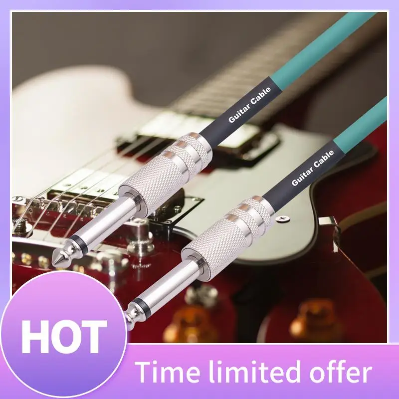 ABXI Guitar Instrument Cable Electric Guitar Cord 6.35Mm Mono Plug Connect Cable For Guitar Bass Drum Audio Device, 10 Meter
ABXI Guitar Instrument Cable Electric Guitar Cord 6.35Mm Mono Plug Connect Cable For Guitar Bass Drum Audio Device, 10 Meter