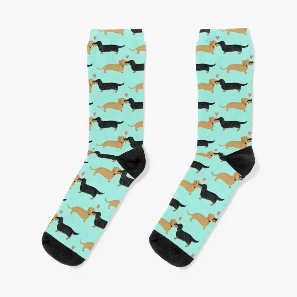 Dachshunds Love Socks anti slip football retro hiphop set Designer Man Socks Women's
Dachshunds Love Socks anti slip football retro hiphop set Designer Man Socks Women's