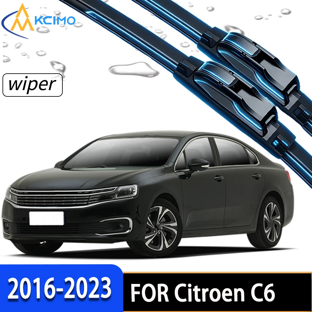 2Pcs Front Windshield Wiper Blades For Citroen C6 2016-2023, High-Density Rubber Stable Wiping Direct Replacement
2Pcs Front Windshield Wiper Blades For Citroen C6 2016-2023, High-Density Rubber Stable Wiping Direct Replacement