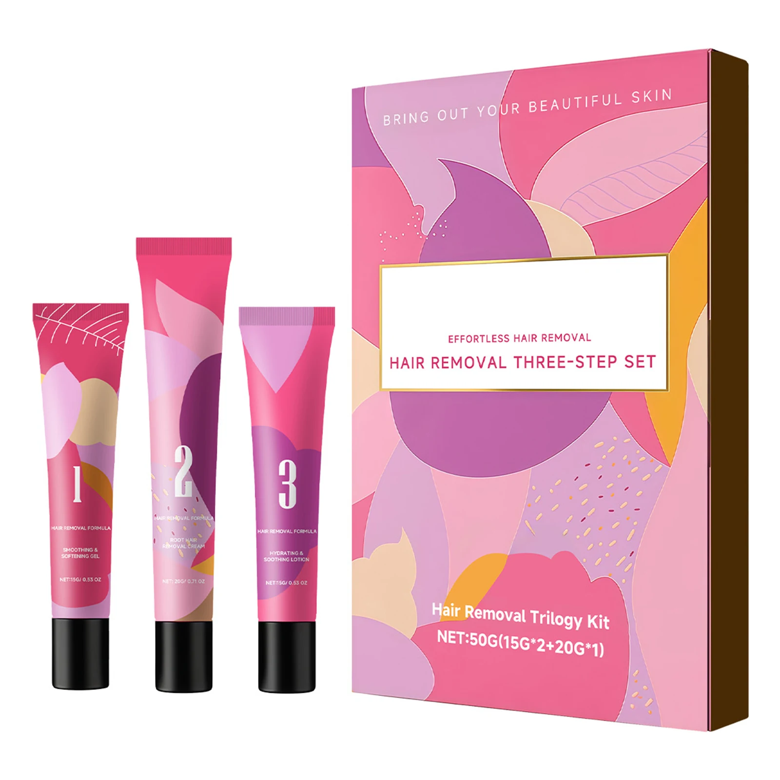 Hair Remover Trilogy Kit with Smoothing Gel & Hydration Lotion Gentle Depilatory Cream for Chin Upper Lip and Sideburns
Hair Remover Trilogy Kit with Smoothing Gel & Hydration Lotion Gentle Depilatory Cream for Chin Upper Lip and Sideburns