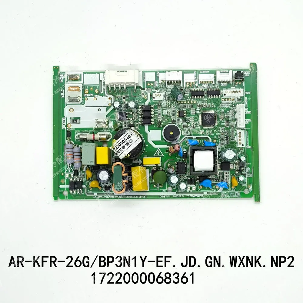 New for Midea air conditioning motherboard 1722000068361 AR-KFR-26G/BP3N1Y-EF KFR65/BP3N8Y-EZ 17122000A4835
New for Midea air conditioning motherboard 1722000068361 AR-KFR-26G/BP3N1Y-EF KFR65/BP3N8Y-EZ 17122000A4835