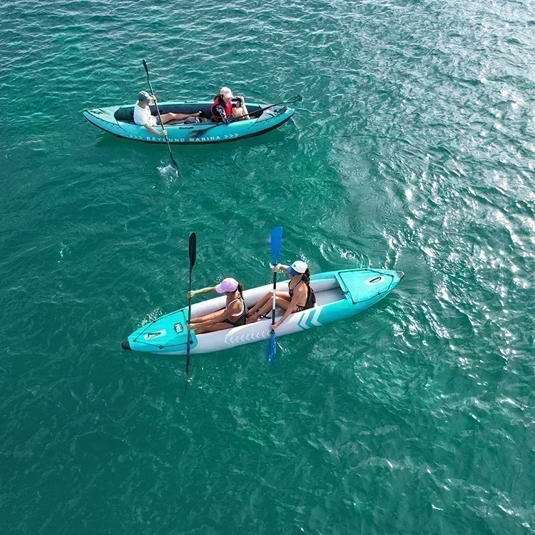 New Arrival Double Sea Drop Stitch Inflatable Kayak Fishing Boat 2 Seater 3 1 Person Rowing Kayak De Pesc For Sale
New Arrival Double Sea Drop Stitch Inflatable Kayak Fishing Boat 2 Seater 3 1 Person Rowing Kayak De Pesc For Sale