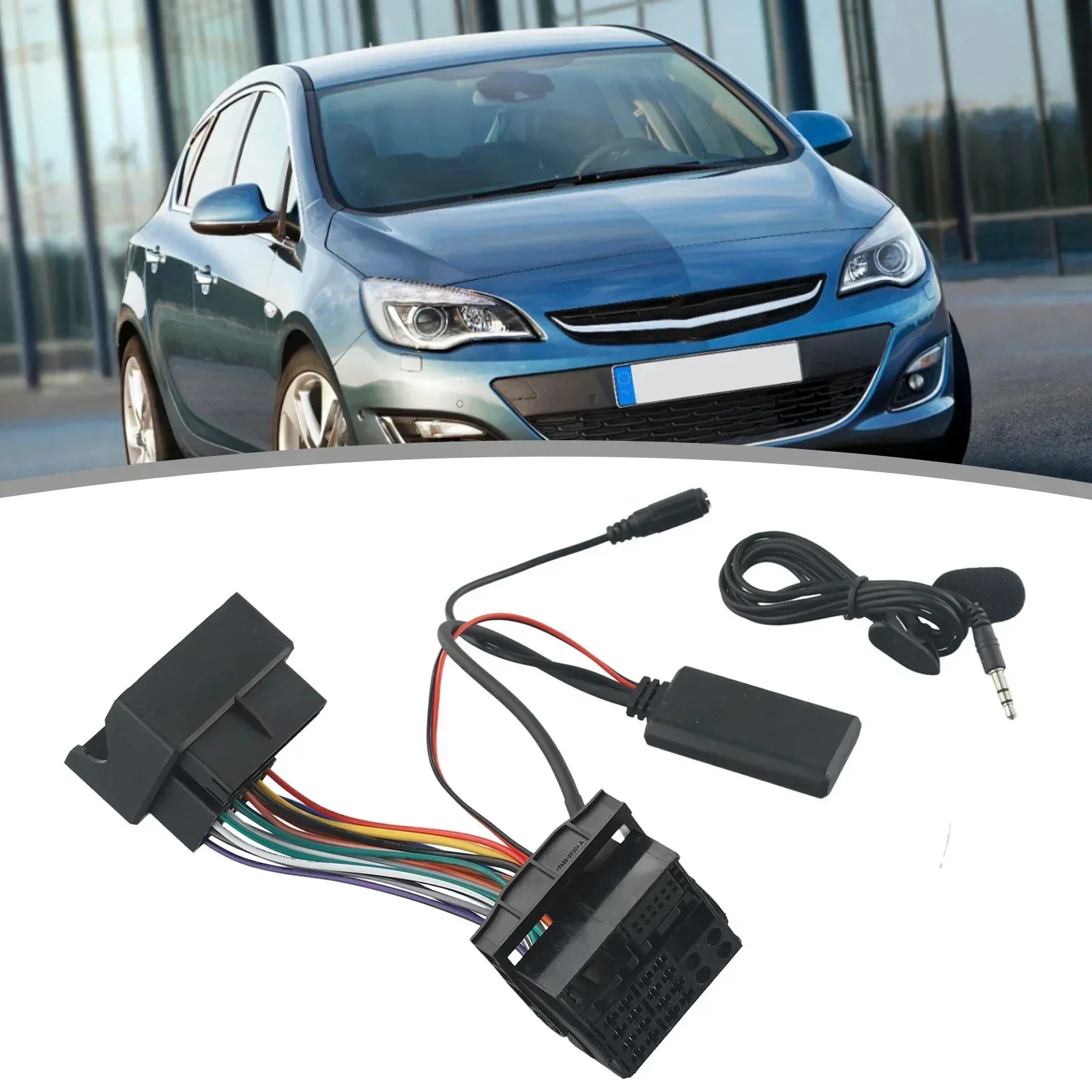 AUX Cable Adapter 5.0 BT-Compatible External MIC 1.5m Microphone Cable For Opel CD30 CDC40 CD70 DVD90 5-12 V Car Electronics
AUX Cable Adapter 5.0 BT-Compatible External MIC 1.5m Microphone Cable For Opel CD30 CDC40 CD70 DVD90 5-12 V Car Electronics