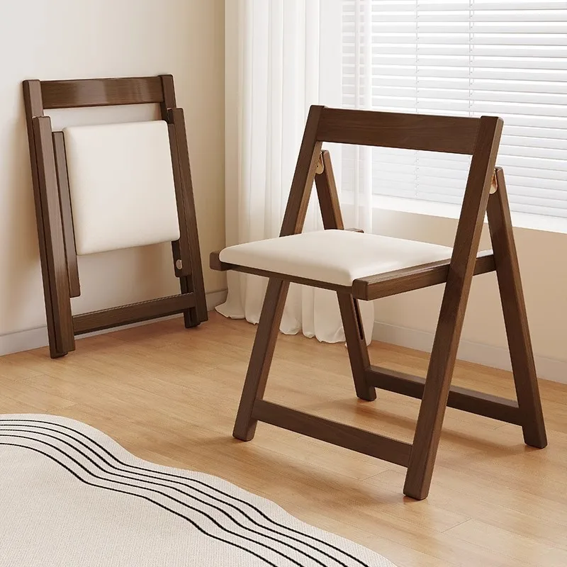 Solid wood, folding, chair, small apartment, dining chair, modern, simple, portable, backrest
Solid wood, folding, chair, small apartment, dining chair, modern, simple, portable, backrest