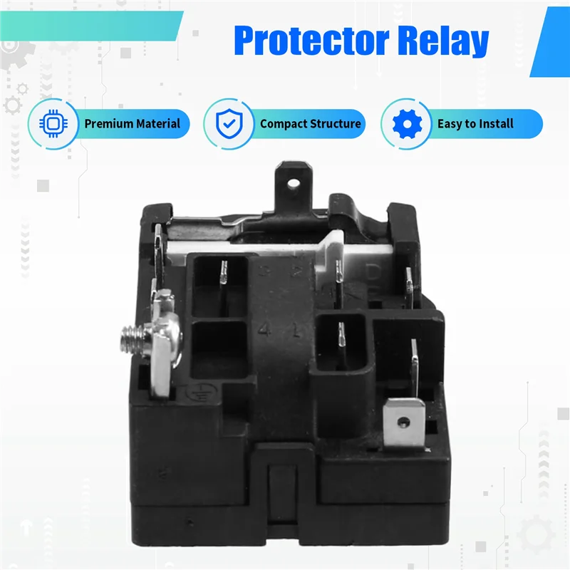 ABBY-Starter QP3-22A Overload Protector Relay Refrigerator Accessory For Homa BCD-285K Refrigerator Compressor PTC
ABBY-Starter QP3-22A Overload Protector Relay Refrigerator Accessory For Homa BCD-285K Refrigerator Compressor PTC