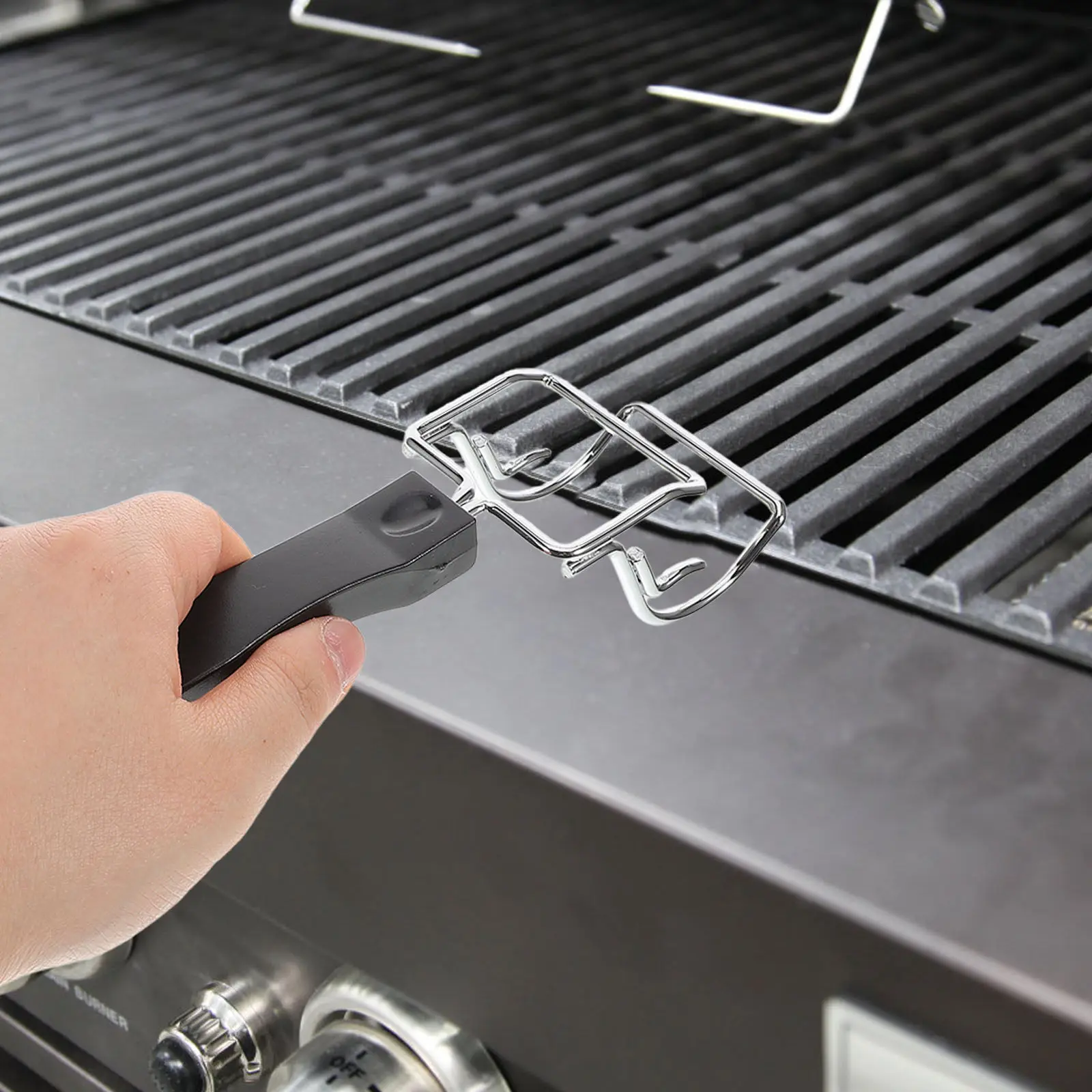 Oven Rack Puller Stick Stainless Steel Bbq Tray Lifter Portable Fire Tongs for Grilling Camping Kitchen Use Outdoor Grill
Oven Rack Puller Stick Stainless Steel Bbq Tray Lifter Portable Fire Tongs for Grilling Camping Kitchen Use Outdoor Grill