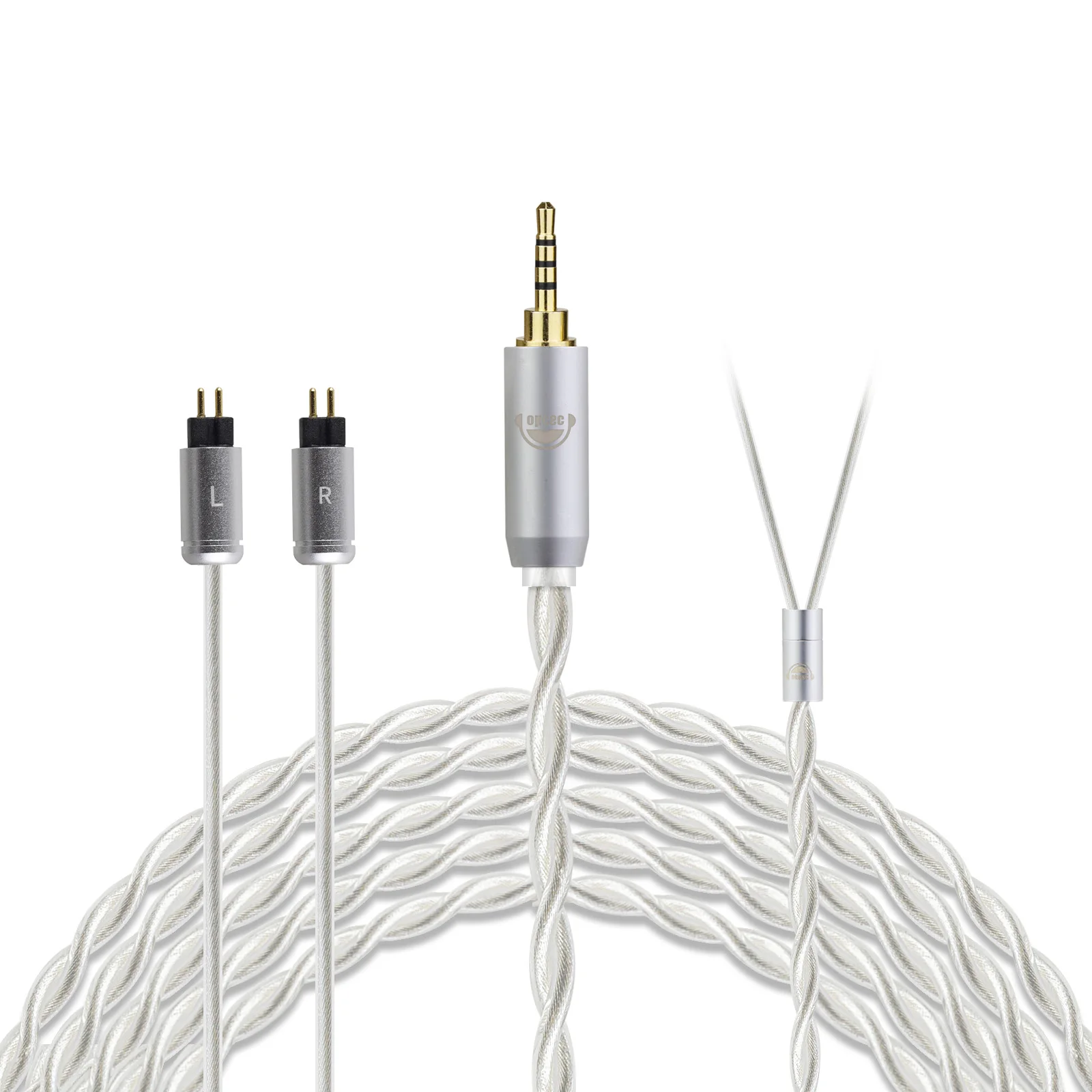 OKCSC 0.78 2 PIN Earphone Cable for TFZ/UE18/JH13 JH16 W4R Silver Plating Upgrade HiFi Audio Cable with 2.5/3.5/4.4/Type-C Plug
OKCSC 0.78 2 PIN Earphone Cable for TFZ/UE18/JH13 JH16 W4R Silver Plating Upgrade HiFi Audio Cable with 2.5/3.5/4.4/Type-C Plug