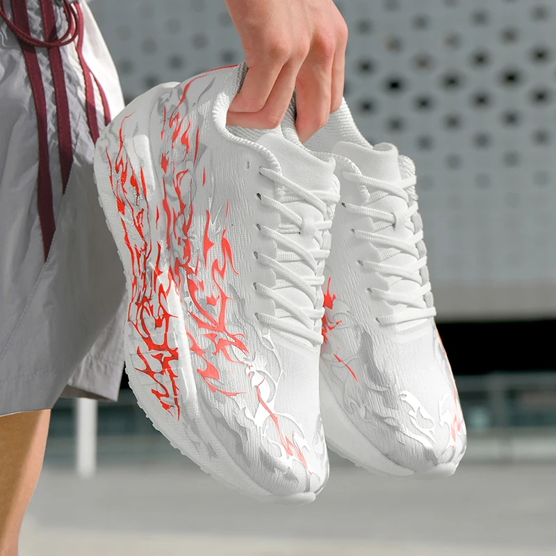 New stylish carbon plate lightweight running shoes with good ventilation shock absorption and anti-slip properties
New stylish carbon plate lightweight running shoes with good ventilation shock absorption and anti-slip properties