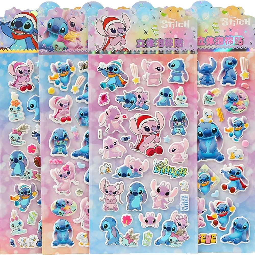 4pcs Disney Cartoon Stitch Bubble Stickers Funny Decoration Decals DIY Notebook Guitar Scrapbook Cute 3D Puffy Sticker Party Toy
4pcs Disney Cartoon Stitch Bubble Stickers Funny Decoration Decals DIY Notebook Guitar Scrapbook Cute 3D Puffy Sticker Party Toy