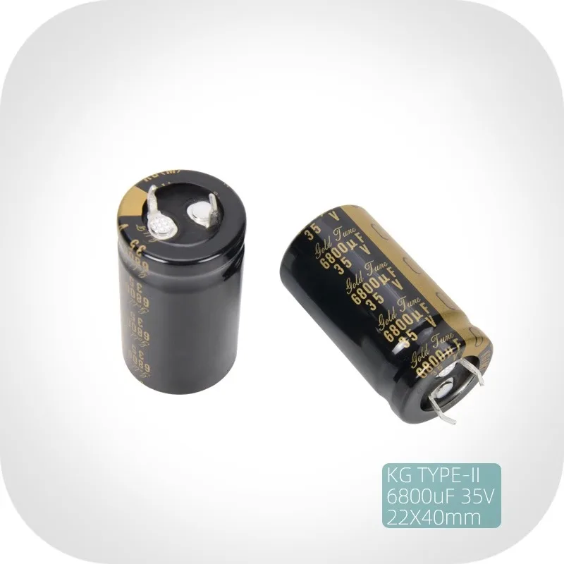 2Pcs/5Pcs Nichicon KG Type I Series 35V6800uF 22x40mm 85° HIFI Audio electrolytic capacitors
2Pcs/5Pcs Nichicon KG Type I Series 35V6800uF 22x40mm 85° HIFI Audio electrolytic capacitors