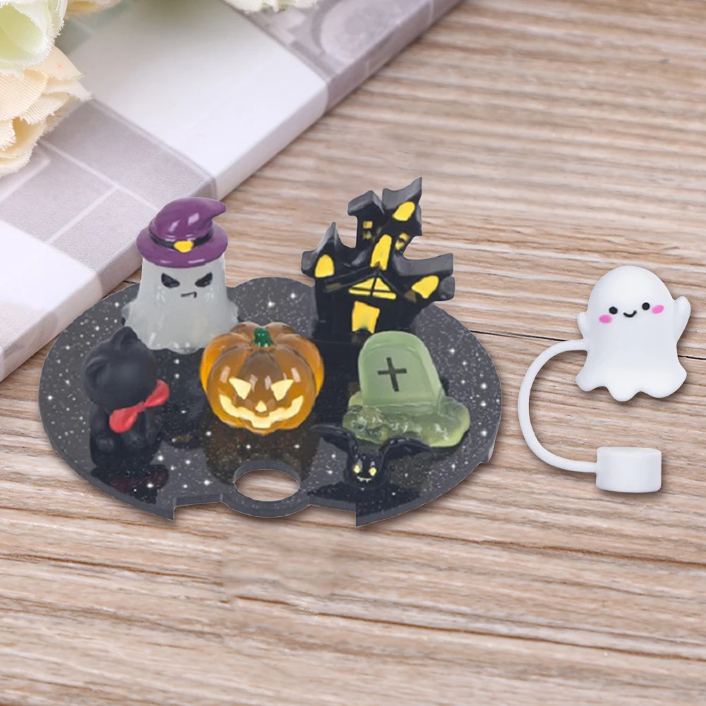 Halloween Acrylic Lid Charms with Funny Tumbler Straw Plug Replacement Cup Top Decor for Stanley 40oz Cup Accessories
Halloween Acrylic Lid Charms with Funny Tumbler Straw Plug Replacement Cup Top Decor for Stanley 40oz Cup Accessories