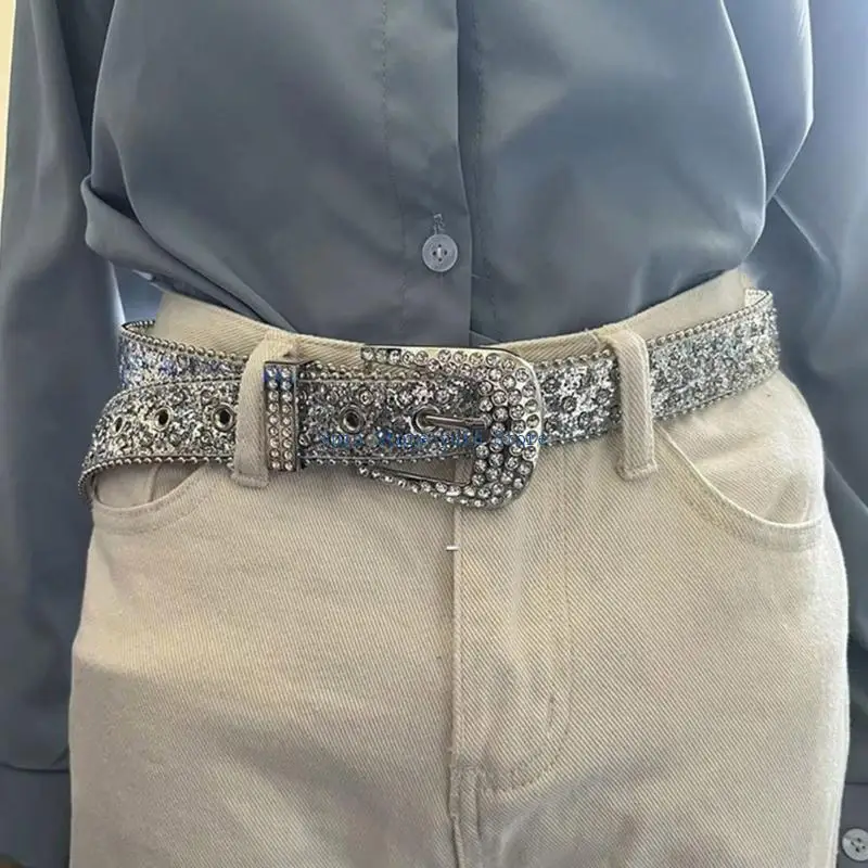 X7XB Y2k Luxury Strap Belt Hot Girls Crystal Studded Belt Cowgirl Belt
X7XB Y2k Luxury Strap Belt Hot Girls Crystal Studded Belt Cowgirl Belt