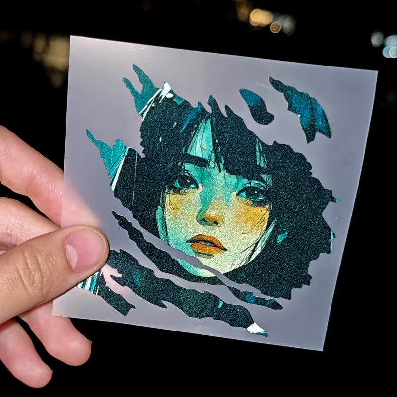 1pc Torn Paper Anime Girl Stickers Waterproof Vinyl Decals for Car Motorcycle Laptop Decor
1pc Torn Paper Anime Girl Stickers Waterproof Vinyl Decals for Car Motorcycle Laptop Decor