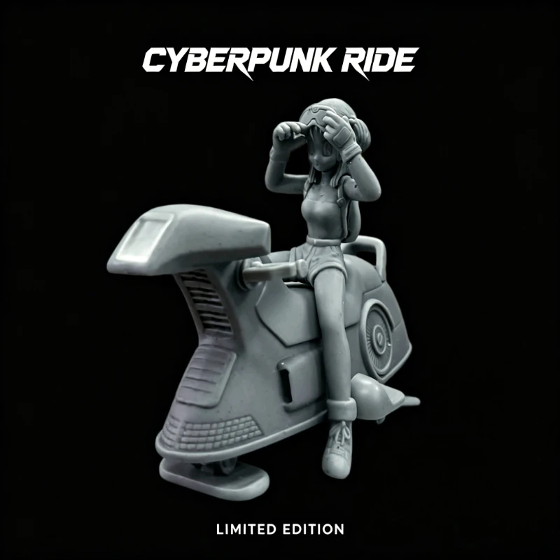 Super Rare, Cast Resin Model Kit, Motorcycle Girl, Character Model, Needs To Be Assembled, (85mmx55mm)
Super Rare, Cast Resin Model Kit, Motorcycle Girl, Character Model, Needs To Be Assembled, (85mmx55mm)
