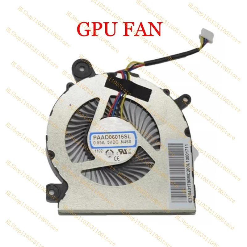 ВЕНТИЛЯТОР графического процессора ноутбука для MSI Sword 15 A12VE A12VF A12VG 0,55A 1A 5 В постоянного тока, новый
ВЕНТИЛЯТОР графического процессора ноутбука для MSI Sword 15 A12VE A12VF A12VG 0,55A 1A 5 В постоянного тока, новый