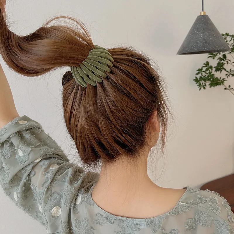 Ball head hair device 2021 new long hair plate lazy high ponytail fixed hair headdress female grab clip hair accessories
Ball head hair device 2021 new long hair plate lazy high ponytail fixed hair headdress female grab clip hair accessories