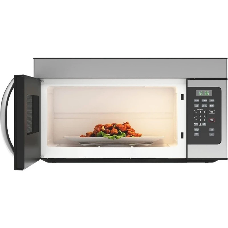 Лампа для микроволновой печи с диапазоном KM-MOT-1SS и вытяжка с рециркуляцией 300 куб. футов в минуту, меню автоматического приготовления, функция разогрева, 10 лев мощности 
Лампа для микроволновой печи с диапазоном KM-MOT-1SS и вытяжка с рециркуляцией 300 куб. футов в минуту, меню автоматического приготовления, функция разогрева, 10 лев мощности