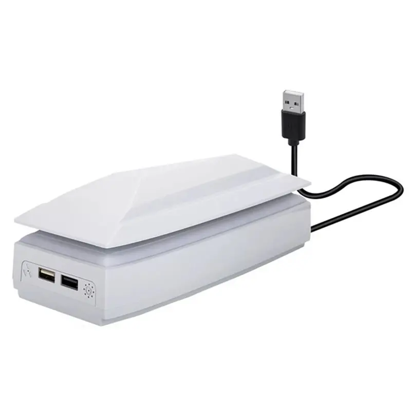 ABZW USB Port Upper RGB Cooling Fan Console Cooler Fan With Dust Cover 3 Speed For PS5 Slim Console
ABZW USB Port Upper RGB Cooling Fan Console Cooler Fan With Dust Cover 3 Speed For PS5 Slim Console