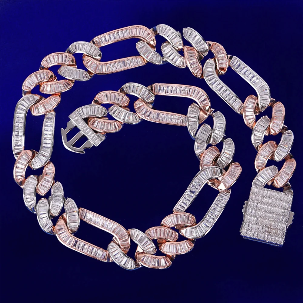 New Icedminer 20mm Full Baguettes Zircon Iced Out Cuban Link Chain Necklaces For Men Women Choker Hip Hop Jewelry Free Shipping
New Icedminer 20mm Full Baguettes Zircon Iced Out Cuban Link Chain Necklaces For Men Women Choker Hip Hop Jewelry Free Shipping