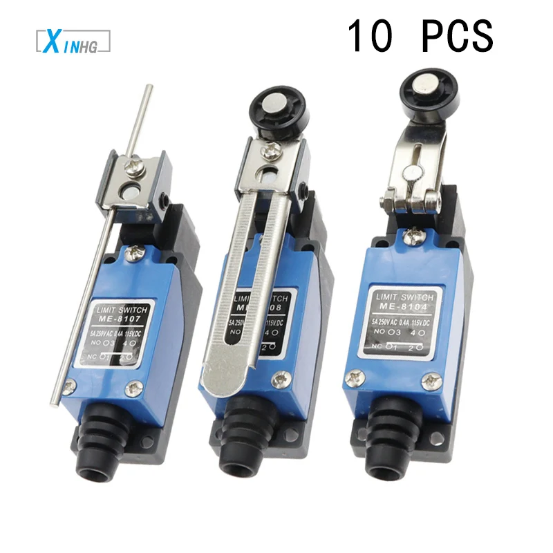 10PCS Travel Switch Limit Switch Rotary Adjustable Roller Lever Arm ME-8104 ME-8107 ME-8108 ME-8111 ME-8112 ME-8166 -8169 AC250V
10PCS Travel Switch Limit Switch Rotary Adjustable Roller Lever Arm ME-8104 ME-8107 ME-8108 ME-8111 ME-8112 ME-8166 -8169 AC250V