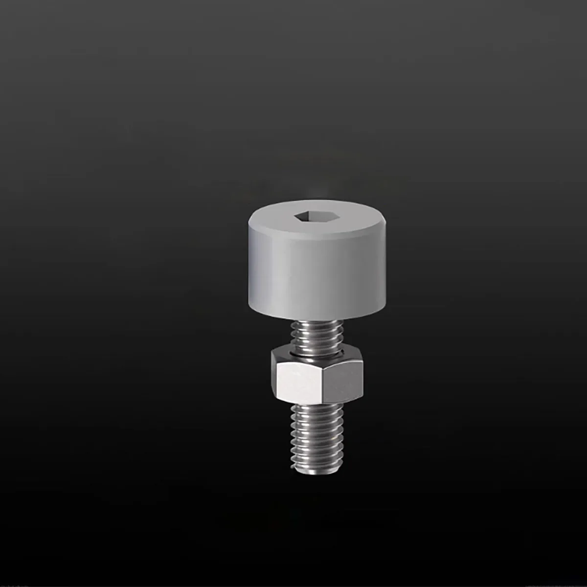 Blue Polyurethane Stop Bolt Buffer Soft Rubber Block / Hexagon Hole Head Type / Shock Absorbing Fastener for Machinery/Equipment
Blue Polyurethane Stop Bolt Buffer Soft Rubber Block / Hexagon Hole Head Type / Shock Absorbing Fastener for Machinery/Equipment