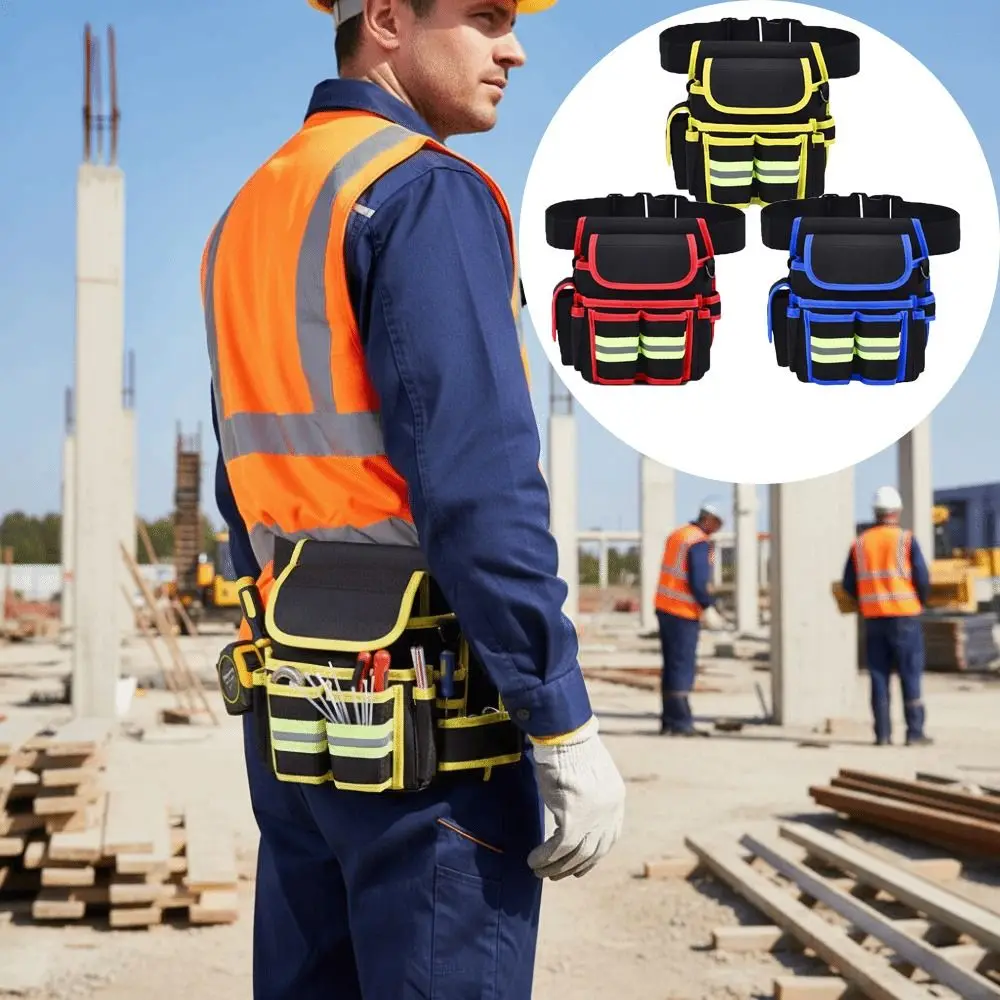 Large-Sized Electrician's Tool Bag One-Piece Design Shoulder Strap Portable Repair Bag Wear-Resistant Oxford Cloth
Large-Sized Electrician's Tool Bag One-Piece Design Shoulder Strap Portable Repair Bag Wear-Resistant Oxford Cloth