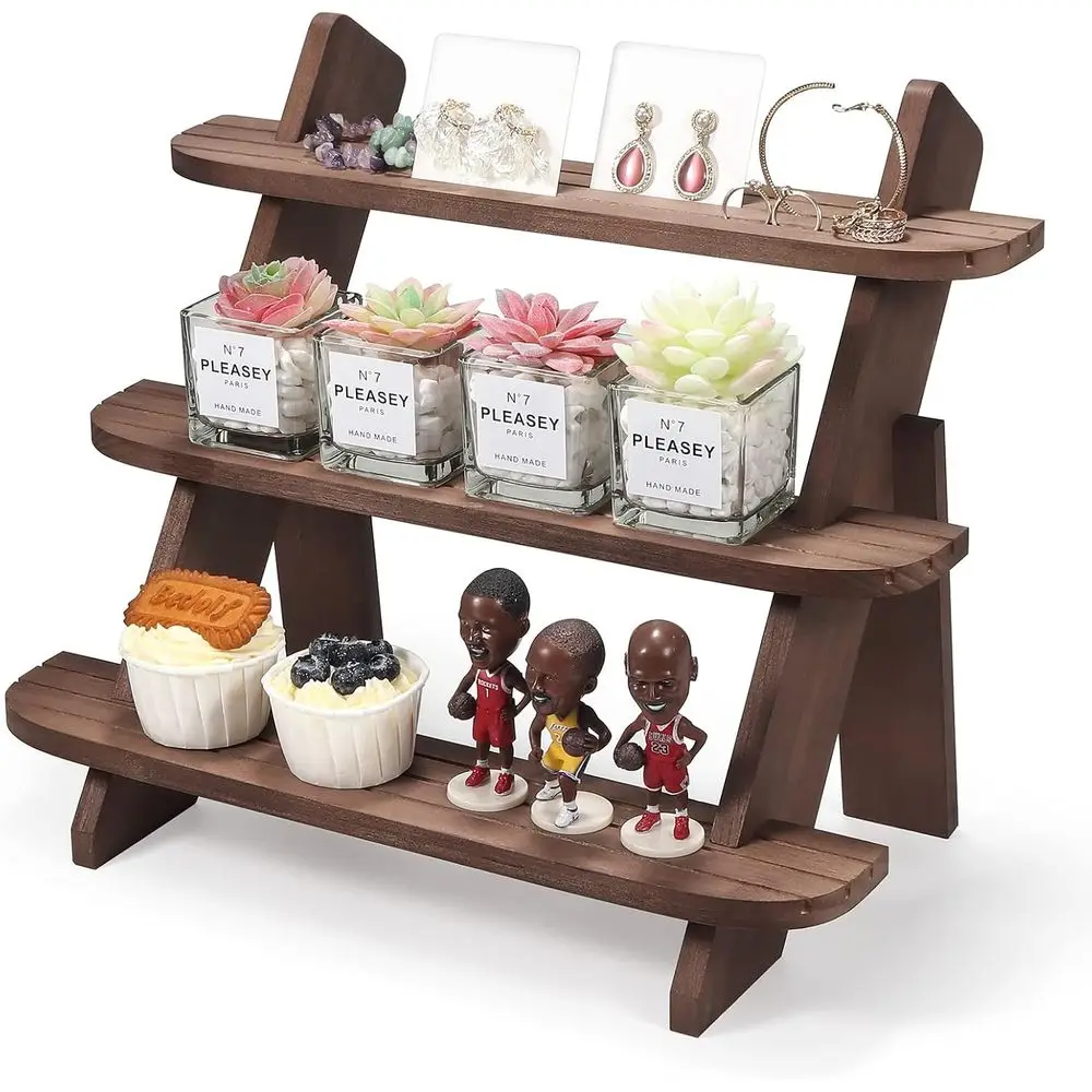 Tiered Cupcake Stand, 3-Tier Display Riser, Rustic Dessert Table Decor, Spice Rack Organizer, Cologne & Perfume Holder
Tiered Cupcake Stand, 3-Tier Display Riser, Rustic Dessert Table Decor, Spice Rack Organizer, Cologne & Perfume Holder