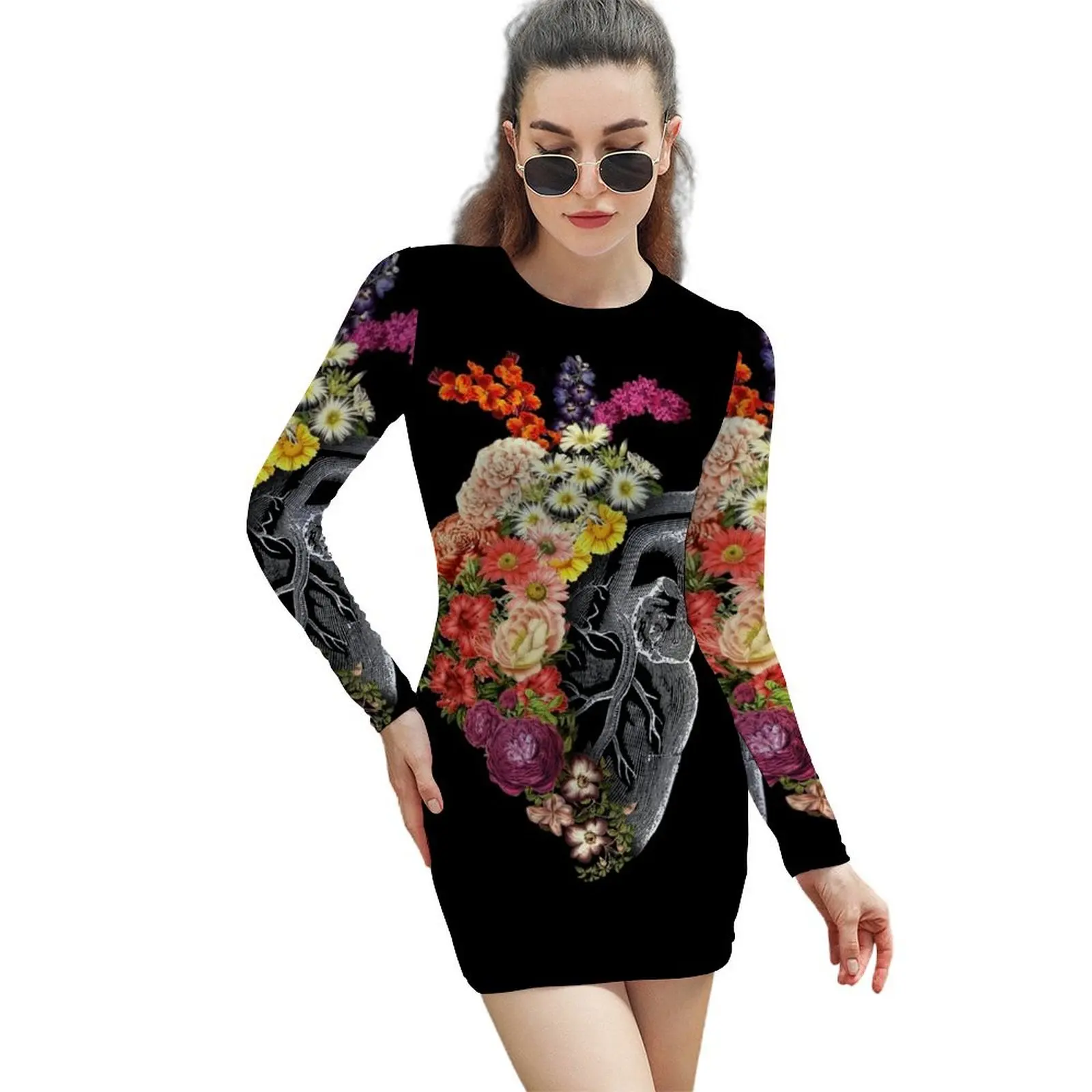 Flower Heart Spring by Tobe Fonseca Long-Sleeved Sheath Dress Evening gown luxury woman evening dress
Flower Heart Spring by Tobe Fonseca Long-Sleeved Sheath Dress Evening gown luxury woman evening dress