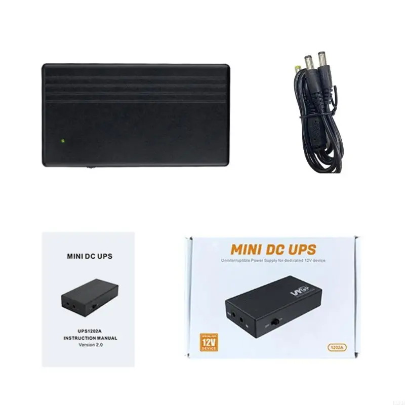 R2LB Uninterruptible Power Supply UPS Router Standby Power Supply 12V 2A 22200mAh
R2LB Uninterruptible Power Supply UPS Router Standby Power Supply 12V 2A 22200mAh