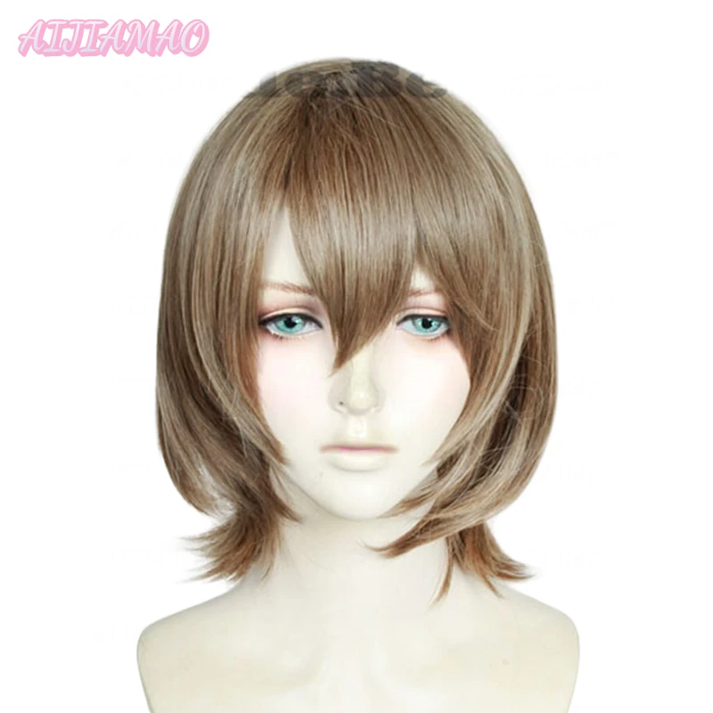 Высококачественные волосы Persona 5 парики Goro Akechi парик пепепельно-коричневый термостойкие синтетические волосы косплей парик
Высококачественные волосы Persona 5 парики Goro Akechi парик пепепельно-коричневый термостойкие синтетические волосы косплей парик